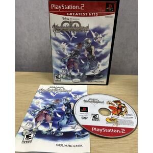 Sony PlayStation 2 Kingdom Hearts Re: Chain of Memories Manual Tested Complete